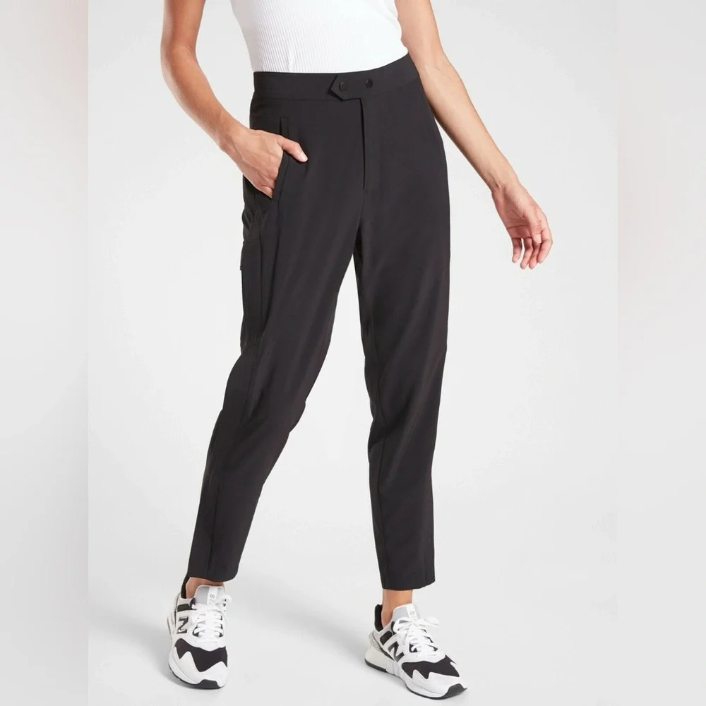 Athleta Uptown Ankle‎ Pant in Black.
